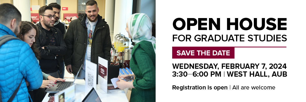 Open House Graduate Studies